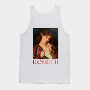 Joli Coeur (1867) by Dante Gabriel Rossetti Tank Top